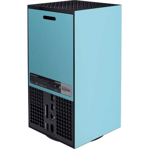 Sky High Blue Solid Xbox Series X Console Skin