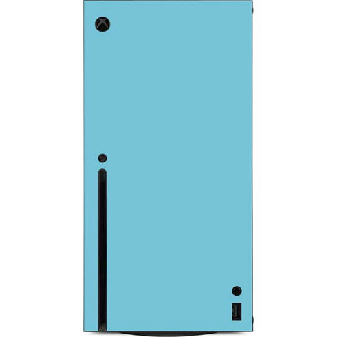 Sky High Blue Solid Xbox Series X Console Skin