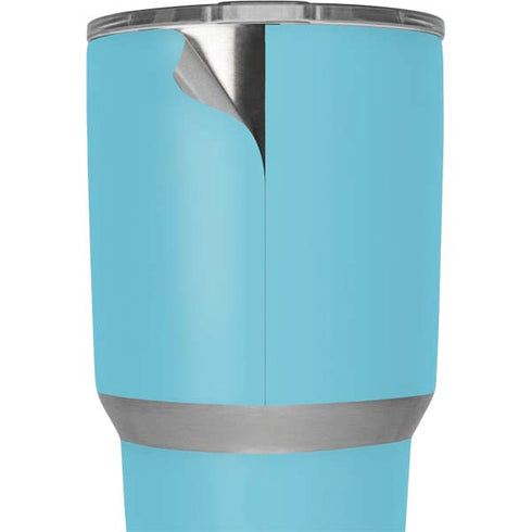 Sky High Blue Solid Yeti 30oz Rambler Tumbler Skin