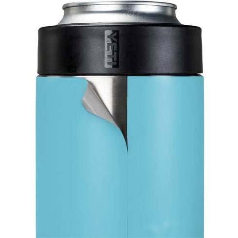 Sky High Blue Solid Yeti Colster Can Insulator Skin