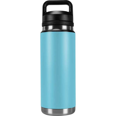 Sky High Blue Solid YETI Rambler 26oz Bottle Skin