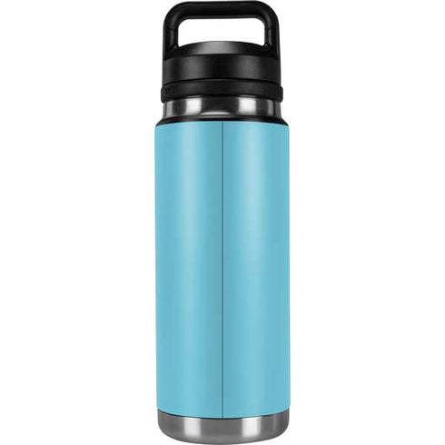 Sky High Blue Solid YETI Rambler 26oz Bottle Skin