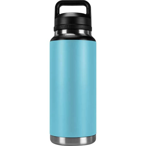 Sky High Blue Solid YETI Rambler 36oz Bottle Skin