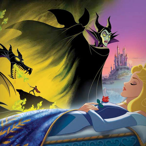Disney Villains Sleeping Beauty and Maleficent Art Dell Alienware Skin