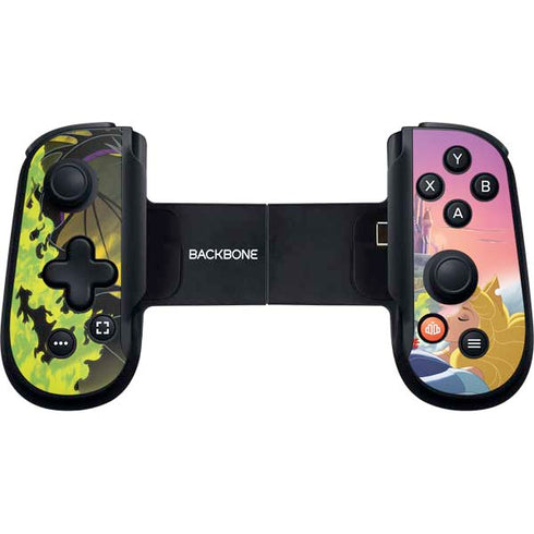 Disney Villains Sleeping Beauty and Maleficent Art Backbone One for iPhone Game Controller Skin
