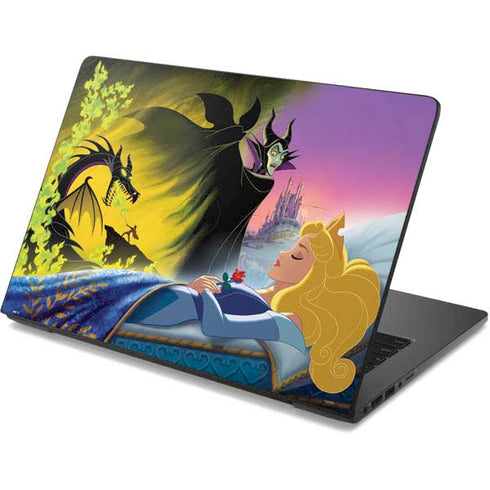 Disney Villains Sleeping Beauty and Maleficent Art Dell Chromebook Skin