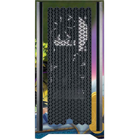 Disney Villains Sleeping Beauty and Maleficent Art Corsair 4000D Tempered Glass Mid-Tower ATX Case Skin