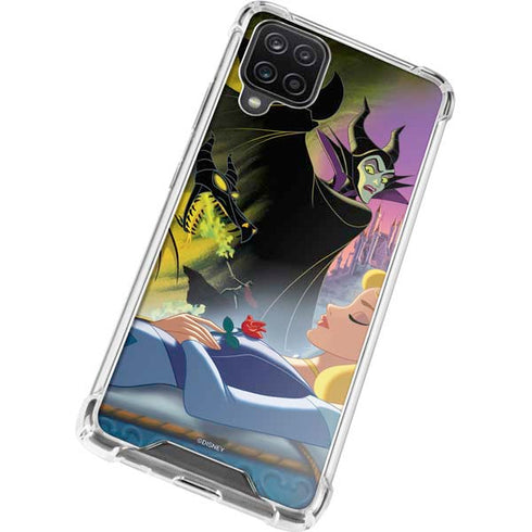 Disney Villains Sleeping Beauty and Maleficent Art Galaxy A12 Clear Case