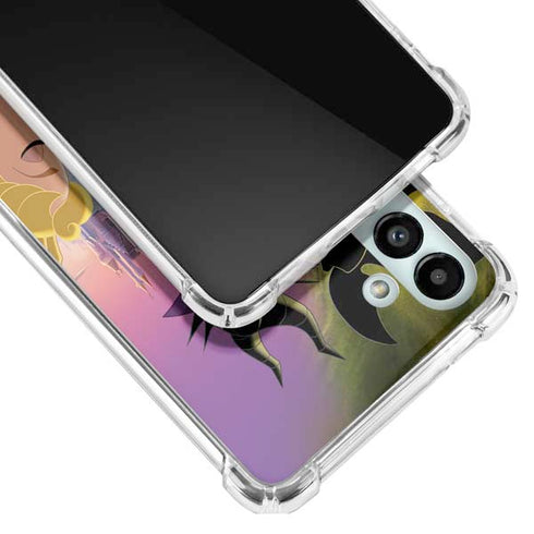 Disney Villains Sleeping Beauty and Maleficent Art Galaxy A13 5G Clear Case