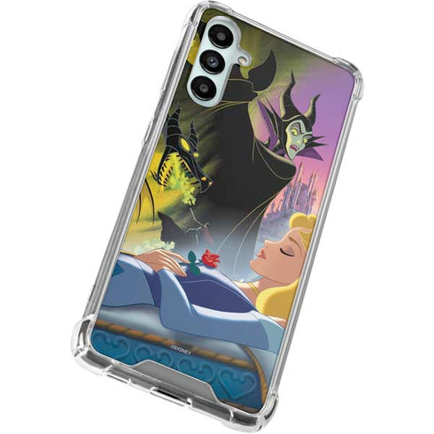 Disney Villains Sleeping Beauty and Maleficent Art Galaxy A14 5G Clear Case