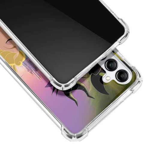 Disney Villains Sleeping Beauty and Maleficent Art Galaxy A14 5G Clear Case