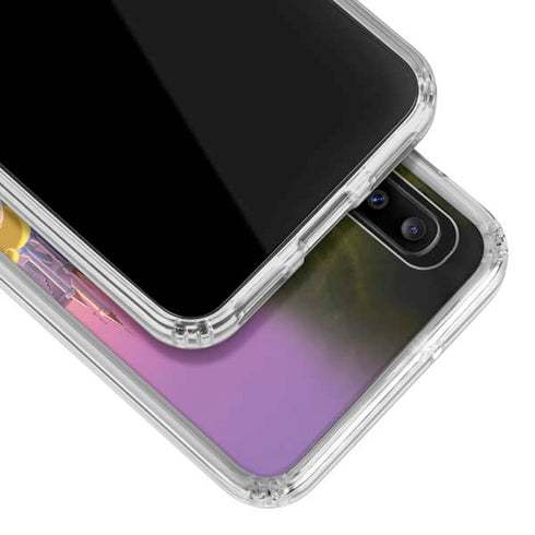Disney Villains Sleeping Beauty and Maleficent Art Galaxy A30 Clear Case