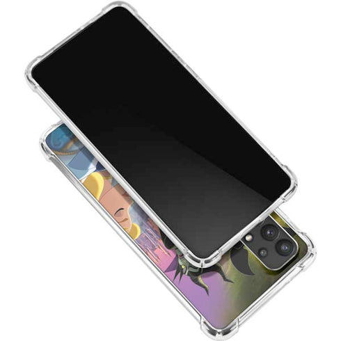 Disney Villains Sleeping Beauty and Maleficent Art Galaxy A32 5G Clear Case