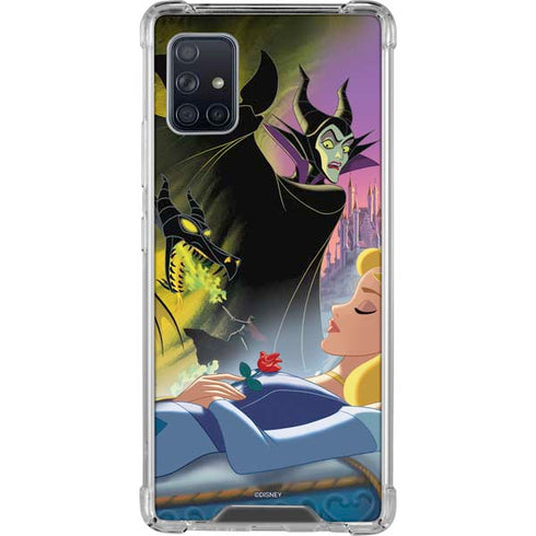 Disney Villains Sleeping Beauty and Maleficent Art Galaxy A51 5G Clear Case