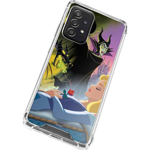 Disney Villains Sleeping Beauty and Maleficent Art Galaxy A52 5G Clear Case