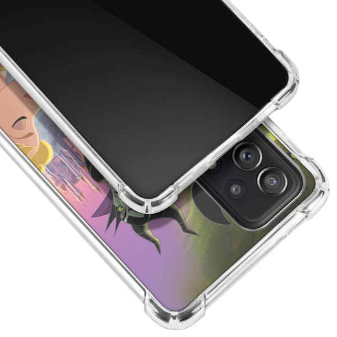 Disney Villains Sleeping Beauty and Maleficent Art Galaxy A52 5G Clear Case