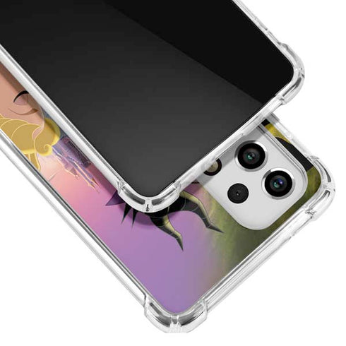 Disney Villains Sleeping Beauty and Maleficent Art Galaxy A53 5G Clear Case
