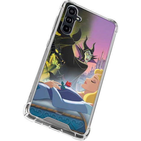 Disney Villains Sleeping Beauty and Maleficent Art Galaxy A54 5G Clear Case