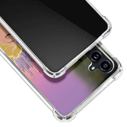 Disney Villains Sleeping Beauty and Maleficent Art Galaxy A54 5G Clear Case