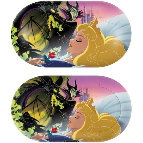 Disney Villains Sleeping Beauty and Maleficent Art Galaxy Buds Skin