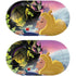 Disney Villains Sleeping Beauty and Maleficent Art Galaxy Buds Skin