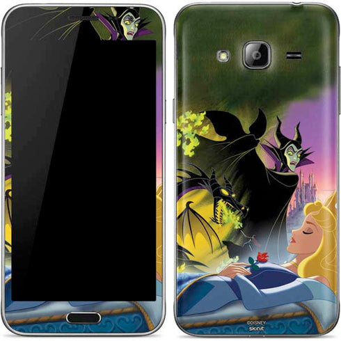 Disney Villains Sleeping Beauty and Maleficent Art Galaxy J3 Skin