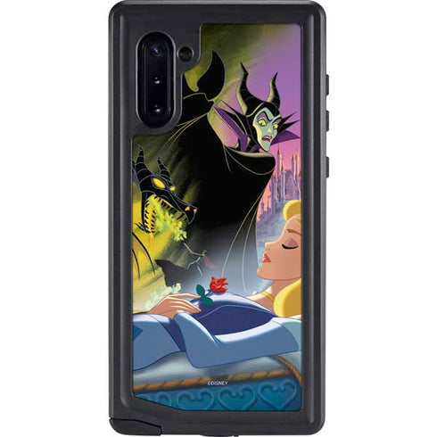 Disney Villains Sleeping Beauty and Maleficent Art Galaxy Note 10 Waterproof Case