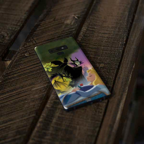 Disney Villains Sleeping Beauty and Maleficent Art Galaxy Note 9 Skin