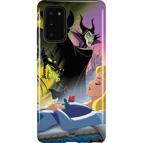 Disney Villains Sleeping Beauty and Maleficent Art Galaxy Note20 5G Pro Case