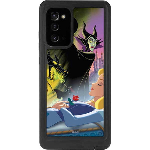 Disney Villains Sleeping Beauty and Maleficent Art Galaxy Note20 5G Waterproof Case