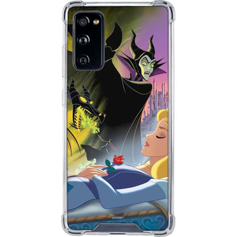 Disney Villains Sleeping Beauty and Maleficent Art Galaxy S20 FE Clear Case