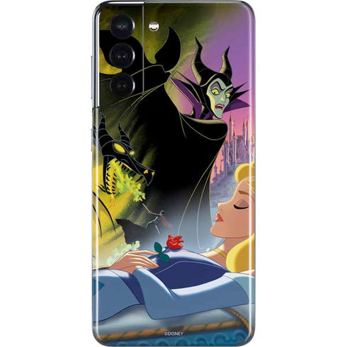 Disney Villains Sleeping Beauty and Maleficent Art Galaxy S21 5G Skin