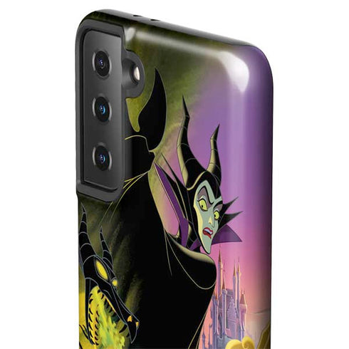 Disney Villains Sleeping Beauty and Maleficent Art Galaxy S21 FE Pro Case