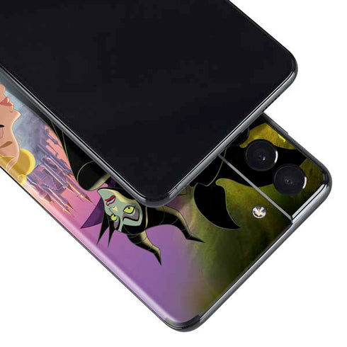 Disney Villains Sleeping Beauty and Maleficent Art Galaxy S21 Plus 5G Skin