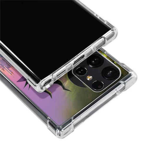 Disney Villains Sleeping Beauty and Maleficent Art Galaxy S22 Ultra Clear Case