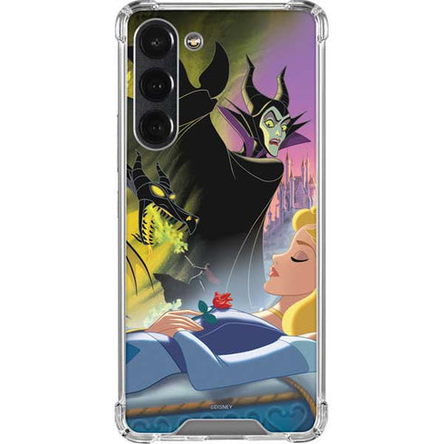 Disney Villains Sleeping Beauty and Maleficent Art Galaxy S23 Plus Clear Case