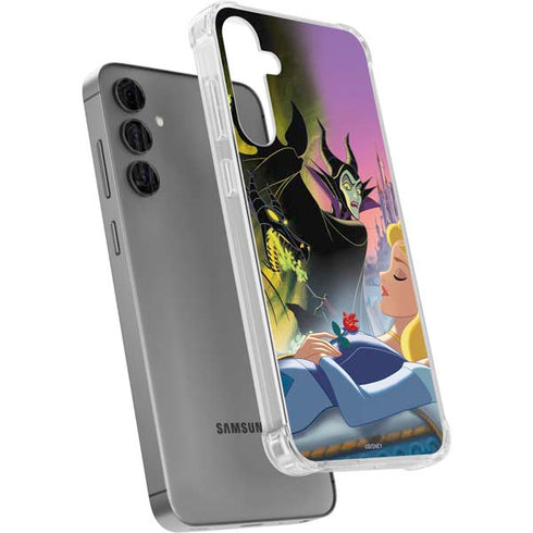 Disney Villains Sleeping Beauty and Maleficent Art Galaxy S24 Plus Clear Case