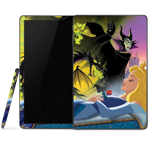Disney Villains Sleeping Beauty and Maleficent Art Samsung Galaxy Tab Skin
