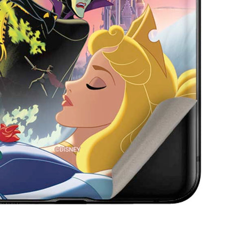 Disney Villains Sleeping Beauty and Maleficent Art Galaxy Z Flip Skin