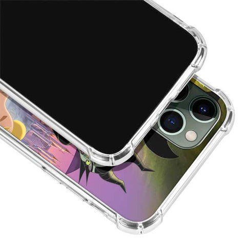 Disney Villains Sleeping Beauty and Maleficent Art iPhone 11 Pro Max Clear Case