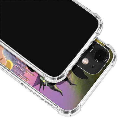 Disney Villains Sleeping Beauty and Maleficent Art iPhone 12 Clear Case