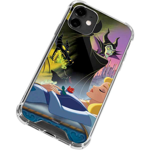 Disney Villains Sleeping Beauty and Maleficent Art iPhone 12 Clear Case