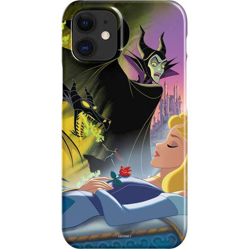 Disney Villains Sleeping Beauty and Maleficent Art iPhone 12 Mini Lite Case