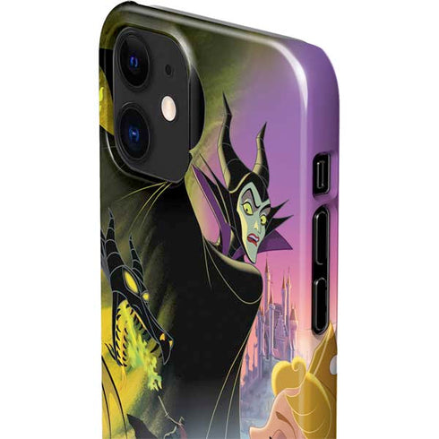 Disney Villains Sleeping Beauty and Maleficent Art iPhone 12 Mini Lite Case