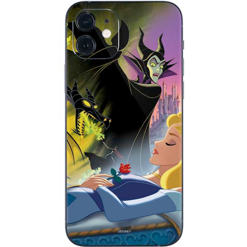 Disney Villains Sleeping Beauty and Maleficent Art iPhone 12 Mini Skin
