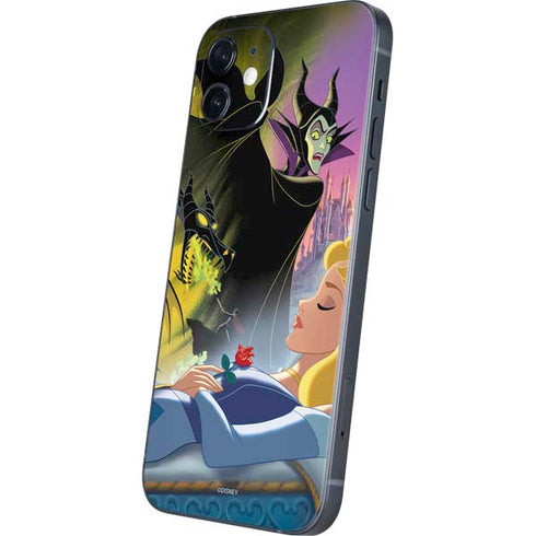 Disney Villains Sleeping Beauty and Maleficent Art iPhone 12 Mini Skin