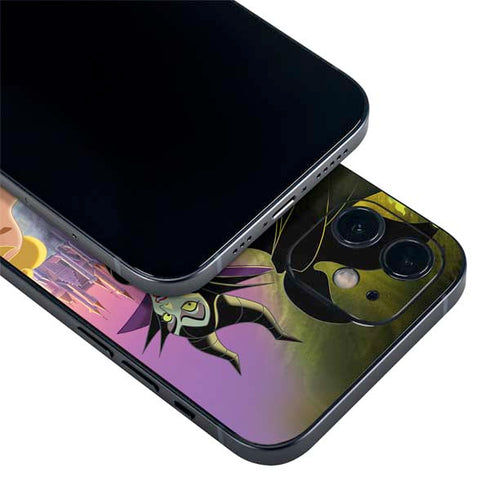 Disney Villains Sleeping Beauty and Maleficent Art iPhone 12 Mini Skin