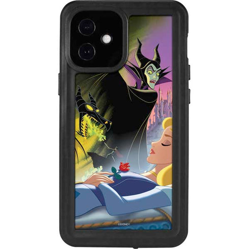 Disney Villains Sleeping Beauty and Maleficent Art iPhone 12 Mini Waterproof Case