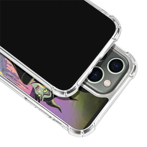 Disney Villains Sleeping Beauty and Maleficent Art iPhone 13 Pro Max Clear Case