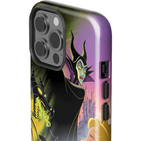 Disney Villains Sleeping Beauty and Maleficent Art iPhone 13 Pro Max Impact Case